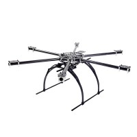 SkyKnight X6-700 Carbon Fiber Hexacopter Aircraft Frame Kit for FPV