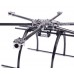 SkyKnight X6-700 Carbon Fiber Hexacopter Aircraft Frame Kit for FPV