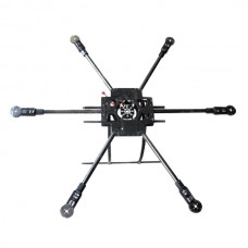 X800-V6 KK MK FF MWC Carbon Fiber Folding Frame Hexacopter Aircraft FPV Multicopter Kit