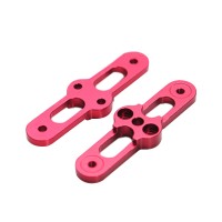 DJI S800 EVO 1552 Folding Propeller Aluminum Mounting Bracket Black for 4014 Disc Motor -Red