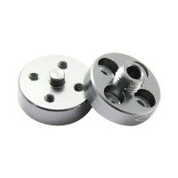 1 Pair CW/CCW Silver CNC Aluminum Alloy Quick Mount Propeller Adapter Propeller Base Holder