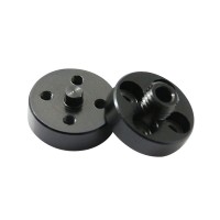 1 Pair CW/CCW Black CNC Aluminum Alloy Quick Mount Propeller Adapter Propeller Base Holder