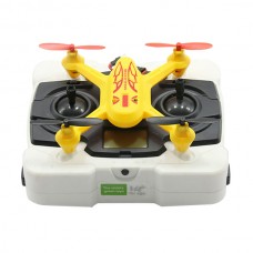 Modelking 33023 2.4G Mini Quad 4 Channel 6 Axis Gyro 3D RC Quadcopter UFO - Yellow