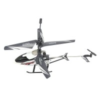 F63018 3.5-Channel 2.4GHz Remote Control RC Helicopter 3.5 Channel with Gyroscope Black/White