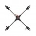 Parrot AR.Drone 2.0 Carbon Fiber RC Quadcopter Helicopter Frame w/ Bottom Bard Fixing Paste