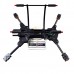 HMF600 H-Shaped Alien Quadcopter Frame Kits Carbon Fiber Foldable Arm w/ Landing Skid for FPV Photography 