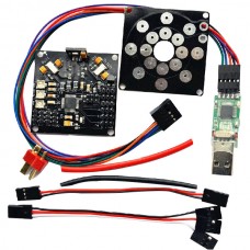 KK5.5 Flight Control Board+USB Burner+The Esc Connection Plates Suite Four-axis Control System