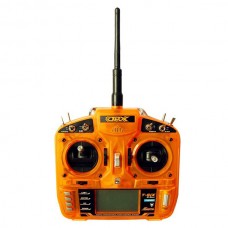 2.4G HobbyKing Orange RX T-Six Universal High Cost Performance Surpass DX6I(Left/Right Hand Throttle)