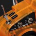 2.4G HobbyKing Orange RX T-Six Universal High Cost Performance Surpass DX6I(Left/Right Hand Throttle)