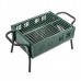 Portable BBQ Charcoal Barbecue Grill for Outdoors Camping Hiking Travelling