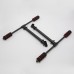 190mm FPV Carbon Fiber Anti Vibration Multifunction Landing Skid Kit for RC Quadcopter Hexa Multirotor