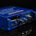 12V/220V Card Remote Amplifier / FM Power Memory Song Cycle / TAD7377 Tube Amplifier HIFI (Black/Blue Color + Car Power Line)