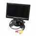 7" FPV LCD Color Monitor Video Screen 7 inch FPV Monitor w/ Sunhood for Rc Multicopter Car