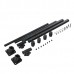 T Type FPV Landing Skid Gear Carbon Fiber 240mm Tall Skid for Quad Hexacopter