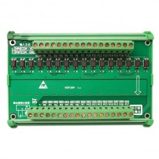 16CH Mitsubishi PLC Output Isolation Amplifier Board Driver Module Expansion Flow Plate Relay Plate w/Holder IO Board