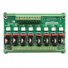 HSF08T PLC AC Output Amplifier Board Silicon Controlled Zero Trigger Mitsubishi Series PCL Special Use w/ Rail Bracket