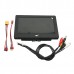 CUAV FPV 5.8G Receiver Display High Definition Snowflakes Screen w/ Single Reciver for FPV Monitor