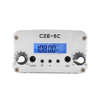 CZE-5C Stereo Frequency Modulation Transmitter Frequency Adjustment 5W Radio Emitter Combo