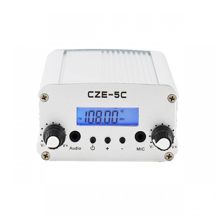 CZE5C Stereo Frequency Modulation Transmitter Frequency Adjustment 5W