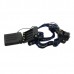 204-A Back Switch Quality Adjustable Soft Fastener Headband Head Strap for Bicycle Headlamp Headlight