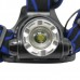 204-A Back Switch Quality Adjustable Soft Fastener Headband Head Strap for Bicycle Headlamp Headlight