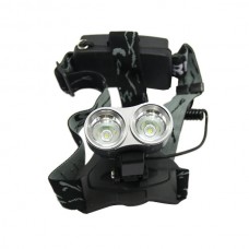 X5 Dual Lights High Power Headlamp Quality Adjustable Lamp Strap