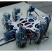 Hexapod Robotics Spider 6DOF Biped Robot Frame Kit w/ Servo Controller Clamper Gripper