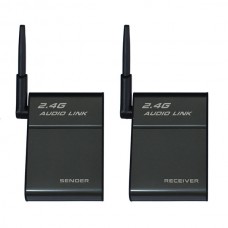 2.4GHz 2.4G Wireless Audio Video Transmitter Receiver Sender 4 Channels A/V for Hifi AV PC Mp3