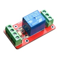 2PCS KLR 1 Relay Control Module Expansion Board High/Low Level Trigger Dual Terminal Dual Layer PCB 5/12/24V Power