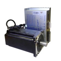 220V High Voltage 3 Phase 86 Stepping Motor Combo 86BYG350D Torque 12N.M Driver DV3422