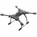 HJ-H4 Reptile 4 Axis Quadcopter Carbon Fiber Folding Frame Kit with Landing Gear