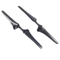 1 Pair 15 inch Prop 1555 15 x 5.8 3K Pure Carbon Fiber Propeller Prop CW CCW for Multicopters