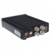 FeiXiang FX-502E 2 x 68W 2 Channel Digital Amplifier LM1036 Tone TDA7498L - Black + Silver