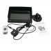 9" Inch Waterproof Monitor Display 2 Channel 9001-2 w/ Touch Button High Definition for Car Bus Use