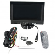 9"Inch EM-9000MDVR 9001-4SD Monitor Display High Definition Real Time Recording  for Home Security Truck Vehicle Use
