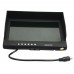 9" Inch Waterproof Monitor Display Quad Pictures 9001-4 w/ Touch Button High Definition for Car Bus Use