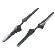 17*5.5 1755 17 Inch Carbon Fiber Propeller A Pair for Multirotor Rotor