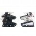 Black Robo-Soul TK-6A Car Creeper Truck Crawler RC Robot Base Kit w/ 6DOF Robot Arm LD-1501MG Servo