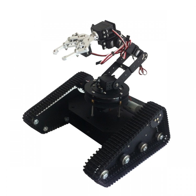 rc car with robotic arm