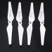 2 Pairs 9" 9443 Beechwood CW CCW Propeller Prop w/ Aluminum Cap For DJI Phantom 2 Version quadcopter