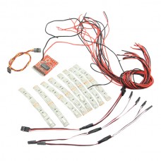 Remote Control FPV Navigation LED Strip Night Light LED with Control Panel for Octocopter