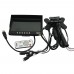 7002-4 7 Inch 4 Images TFT LCD AV Car Rear View LCD Monitor for Back View/ Side Camera
