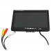 Pillow 7003-3 7 Inch Dual AV TFT LCD Color Monitor w/ Infrared Receiver 