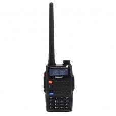 BST-598 6W VHF UHF Radio Walkie Talkie Professional FM Transceiver Double Section Shows Frequency Waiting (Battery not included)