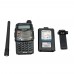 BST-558 6W Professional FM Transceiver Walkie Talkie VHF UHF Radio Shows Frequency Waiting (Battery not included)