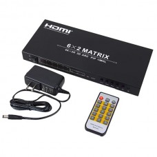 HDM-962 HDMI Matrix Support HDMI Signal Routed HDMI Display Supports 3D 3Gbps Bandwidth 12 Bit Deep Color