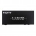 HDM-962 HDMI Matrix Support HDMI Signal Routed HDMI Display Supports 3D 3Gbps Bandwidth 12 Bit Deep Color