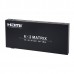 HDM-962 HDMI Matrix Support HDMI Signal Routed HDMI Display Supports 3D 3Gbps Bandwidth 12 Bit Deep Color