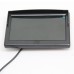 5" Inch 5001 Monitor Display Car Rear View System Stand Security TFT Monitor for Truck Buse Trailer Use