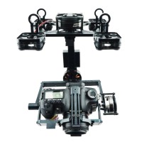 3 Axis Brushless Gimbal Russian Legal Copy 360 Degree Infinite Motion for MI-5D2\GH3\GH4 without Axlemos